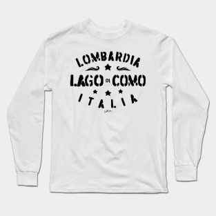 Lombardy, Italy Lake Como Long Sleeve T-Shirt